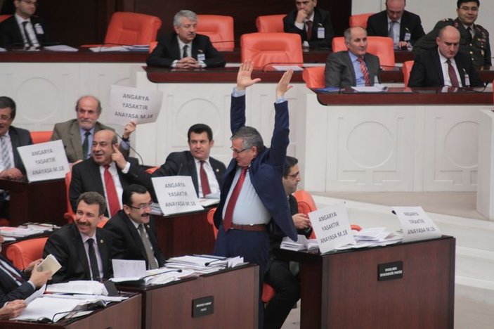 MHP'li milletvekilinden Meclis'te sabah sporu