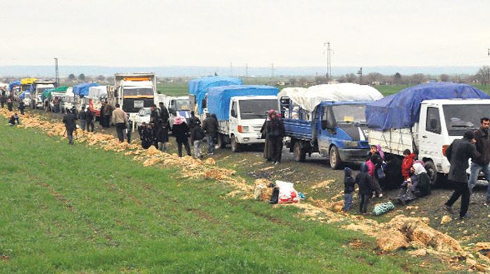 Türkiye'ye sığınan binlerce kişi Kobani'ye dönüyor