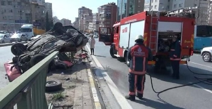 Kadıköy'de kaza yapan sürücü 16 yaşında çıktı