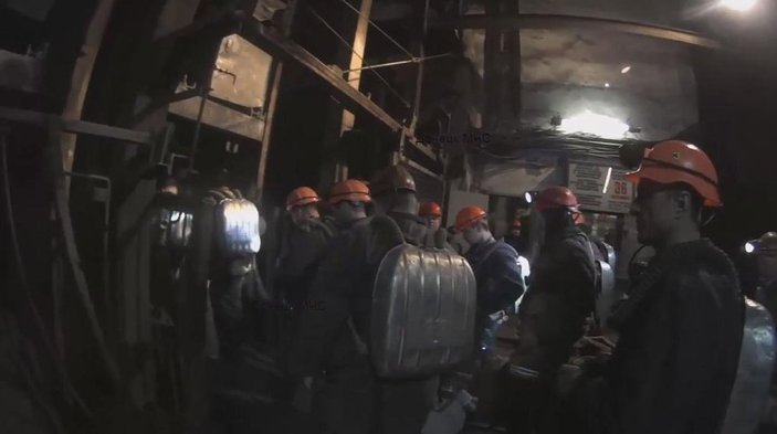 Ukrayna'da maden ocağında patlama