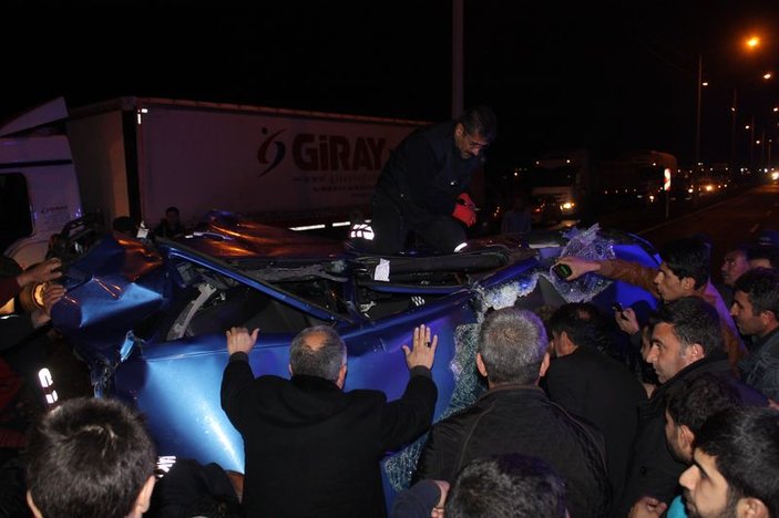 Diyarbakır'da otomobil takla attı: 1 ölü