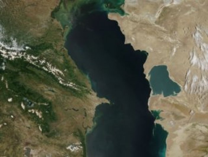 Hazar Denizi 2016'da 5 parçaya bölünecek