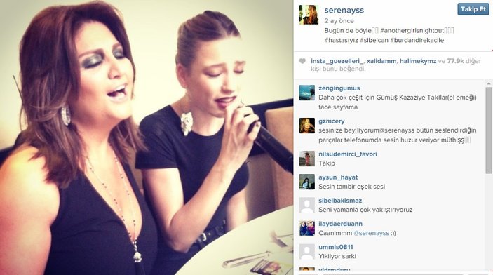 Serenay Sarıkaya Instagram'da beğeni yağmuruna tutuldu