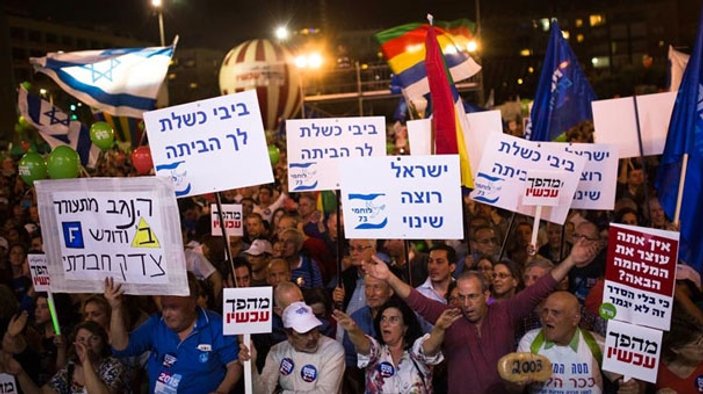 İsrailliler Netanyahu'yu istemiyor