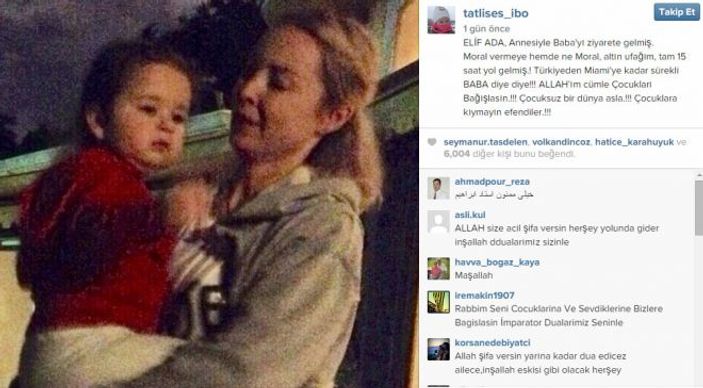 İbrahim Tatlıses'in minik kızı Elif Miami'de