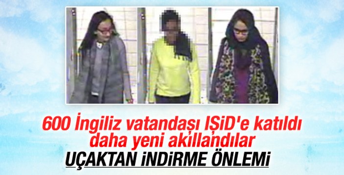 IŞİD'e katılmak isteyen 3 İngiliz İstanbul'da yakalandı
