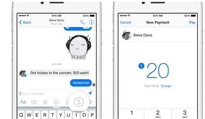 Facebook'tan mesajla para gönderme dönemi