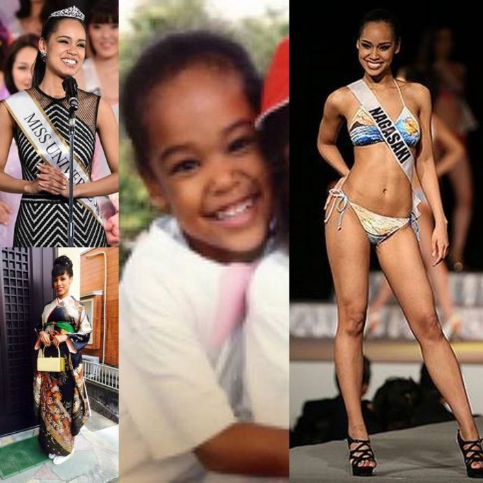 Japonya'nın en güzeli Ariana Miyamoto oldu