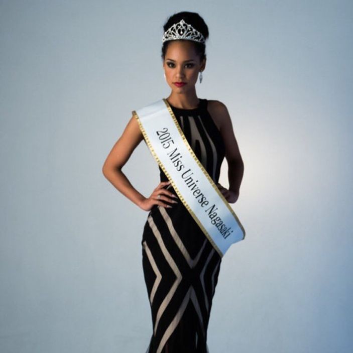 Japonya'nın en güzeli Ariana Miyamoto oldu