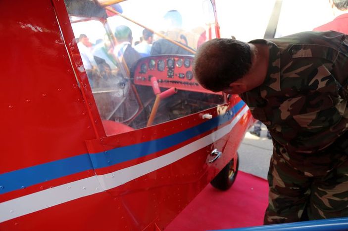 Iraklı mucit Peşmerge için uçak yaptı