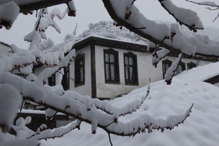 Ankara'da kar yağışı