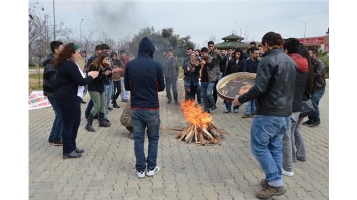 Aydın'da gergin Nevruz kutlaması