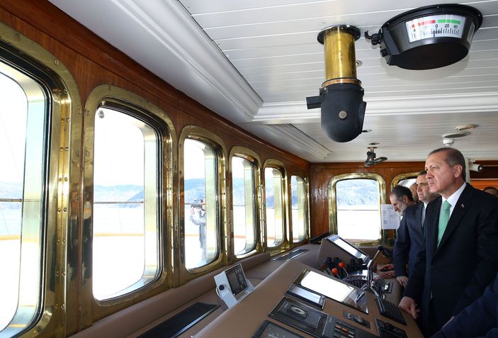 Savarona yurt dışı seyahatlerinde Erdoğan'a eşlik edecek