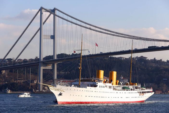 Savarona yurt dışı seyahatlerinde Erdoğan'a eşlik edecek