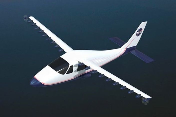 NASA elektrikli uçağını tanıttı