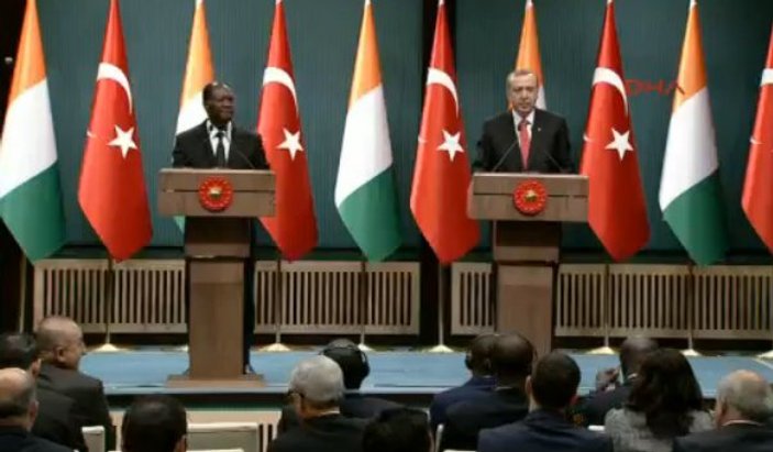 Cumhurbaşkanı Erdoğan ve Vattara'nın ortak açıklaması