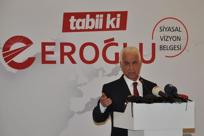 Derviş Eroğlu'nun yaratıcı seçim sloganı: Tabii ki Eroğlu