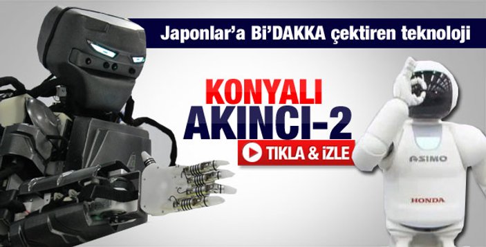 Konya'daki bu kafede robot garsonlar servis yapıyor