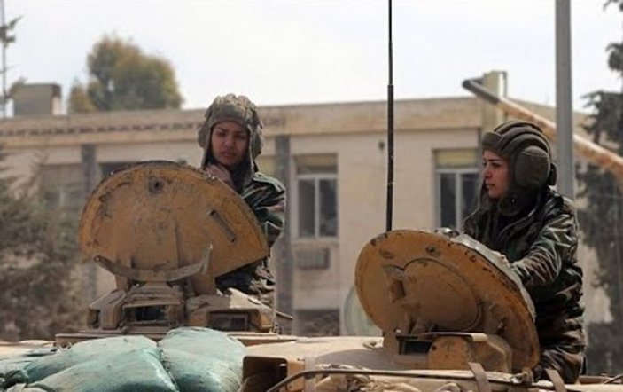 IŞİD'in korkulu rüyası Esad'ın kadın askerleri