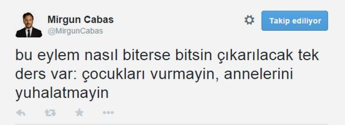Mirgün Cabas'tan skandal tweet