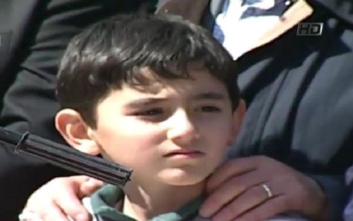 Savcı Kiraz'ın cenaze törenine küçük oğlu da katıldı