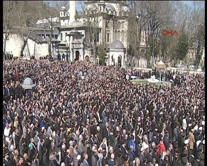Şehit Savcı Kiraz için cenaze töreni