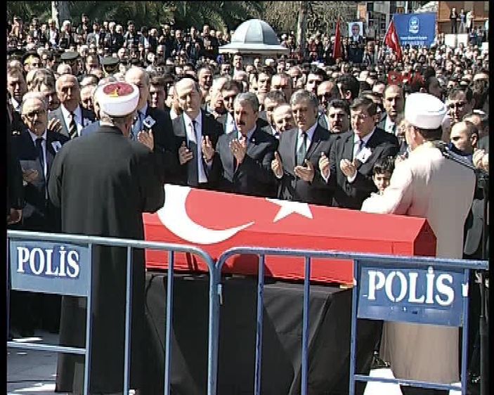 Şehit Savcı Kiraz için cenaze töreni