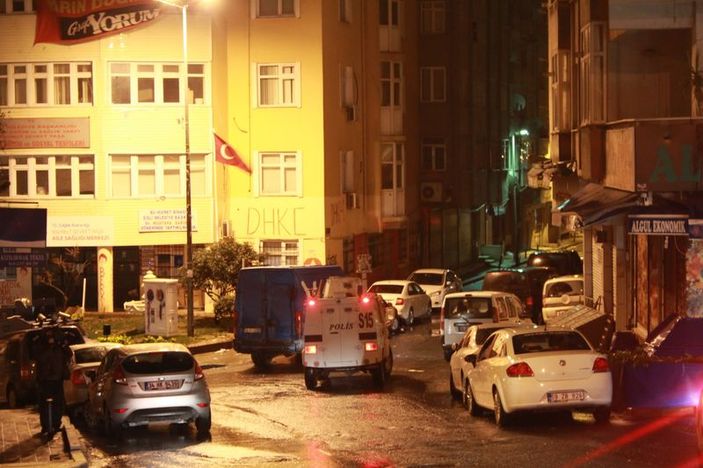 Okmeydanı'nda DHKP-C'ye şafak operasyonu