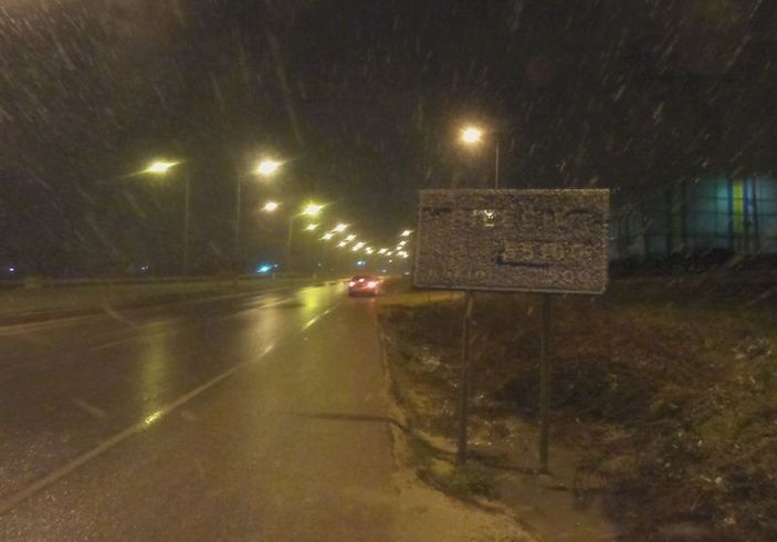 Ankara'ya kar yağdı