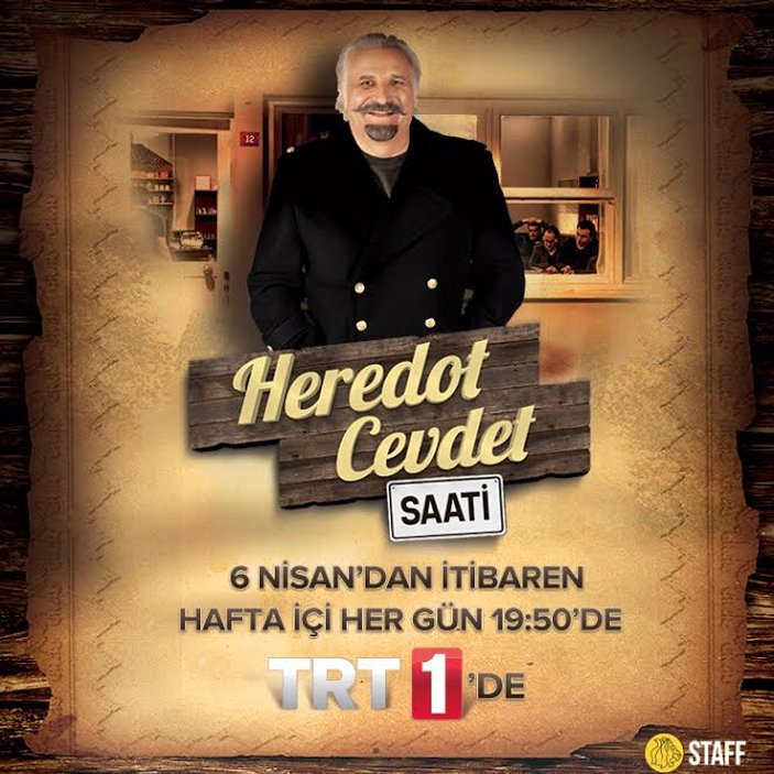 TRT 1'de Heredot Cevdet Saati başlıyor