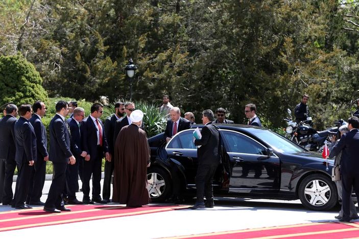 Cumhurbaşkanı Erdoğan İran'da