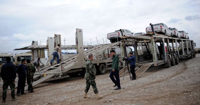 Türkiye'den Peşmergeye araç yardımı