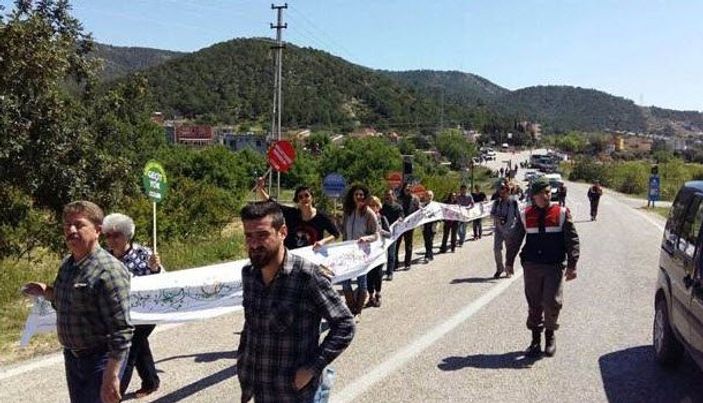 Akkuyu Nükleer Santrali'ne çevreci eylemi