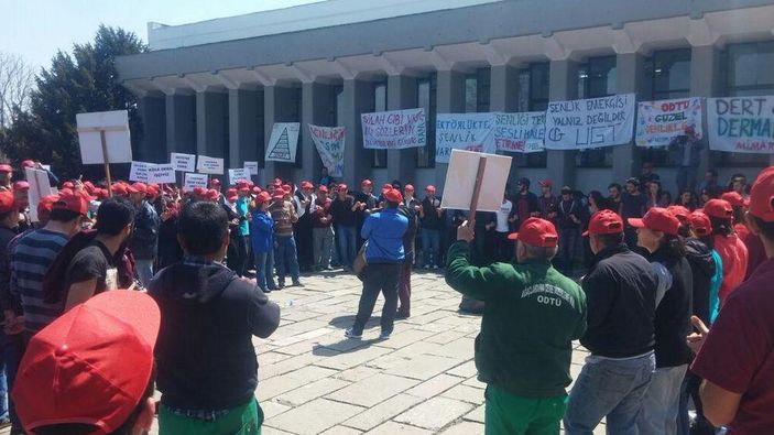 ODTÜ'lüler yine eylemde