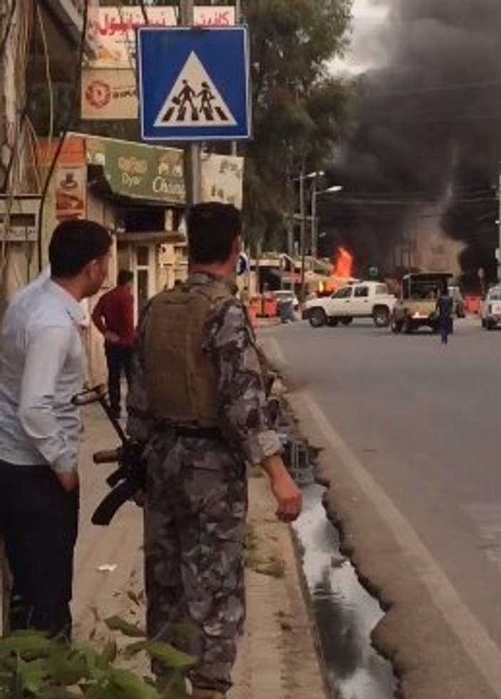Erbil'de ABD Başkonsolosluk binası yakınında patlama