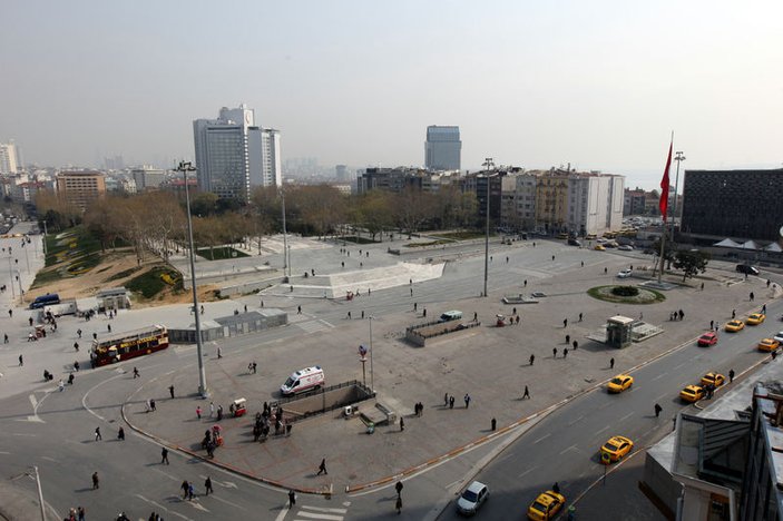 Taksim meydanı düzenlemesi mayısta