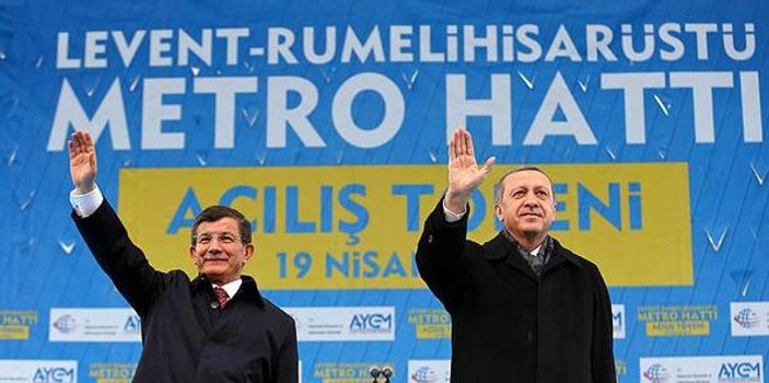 Cumhurbaşkanı ve Başbakan İstanbul'da metro açılışında