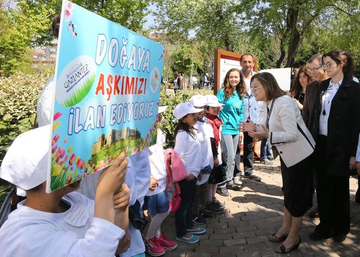 Gaziantep bahar şenliğiyle doğaya aşkını ilan etti