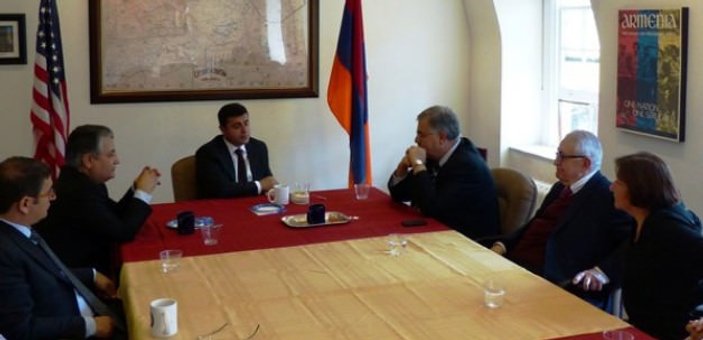 Demirtaş'ın Ermeni lobisiyle görüşmesi belgelendi
