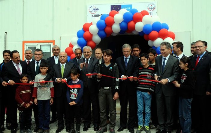 Kahramanmaraş'ta Suriyeliler için eğitim merkezi