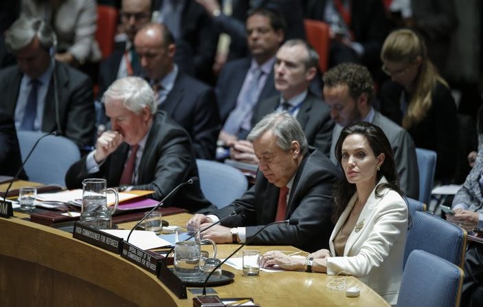Angelina Jolie'den BM Güvenlik Konseyi eleştirisi