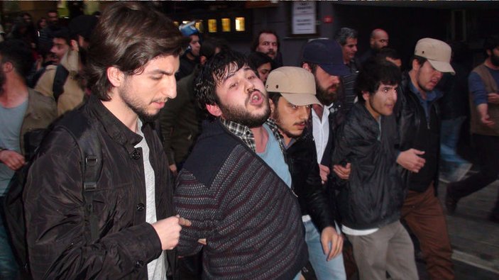 Kadıköy'de eylemcilere polis müdahalesi