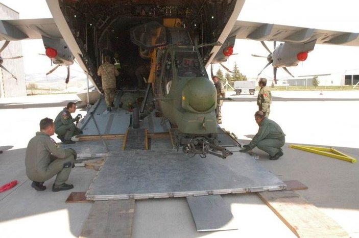 Atlas ilk kez milli helikopter Atak'ı taşıdı