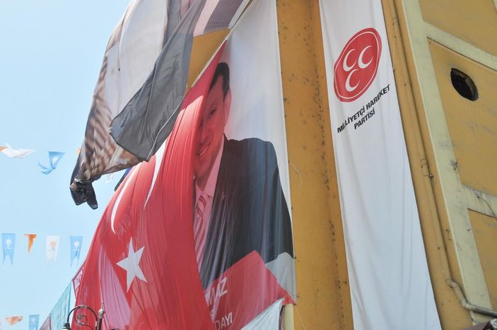 Posteri kapatılan MHP'li AK Partililere teşekkür etti