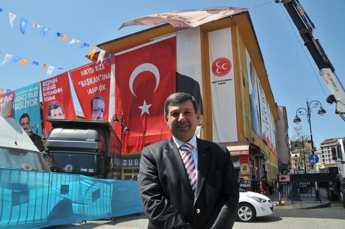 Posteri kapatılan MHP'li AK Partililere teşekkür etti