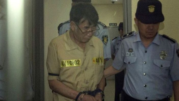 Güney Kore'de batan feribotun kaptanına müebbet verildi