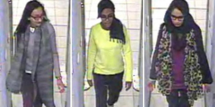 IŞİD'e katılan 3 İngiliz kız ilk kez fotoğraf paylaştı