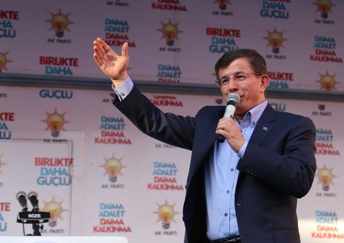 Başbakan Davutoğlu'nun Rize konuşması