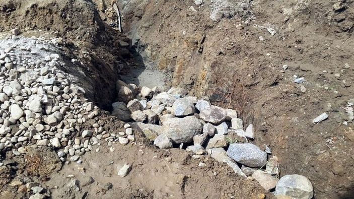 Çanakkale'de temel kazısından tarihi kuyu çıktı