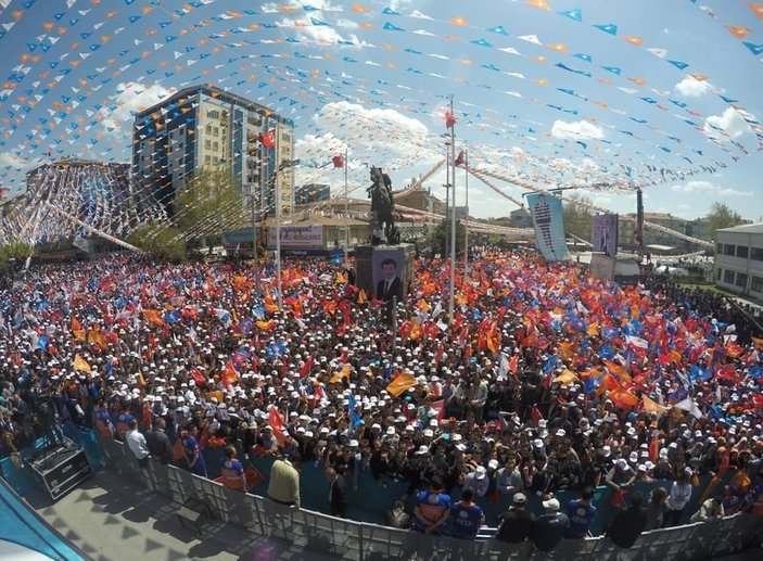 AK Parti ve CHP'nin Niğde mitingi karşılaştırması